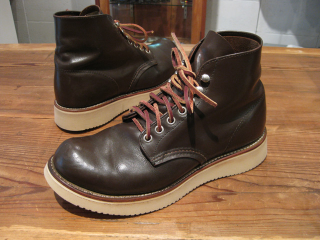 REDWING 8160(私物)と臨時休業のお知らせ : GARDEN REDWING 8160(私物)と臨時休業のお知らせ : GARDEN