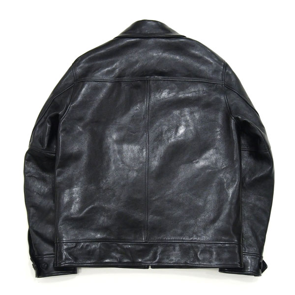 ANACHRONORM】WAX LEATHER SPORT JACKET : GARDEN ANACHRONORM】WAX LEATHER SPORT JACKET : GARDEN