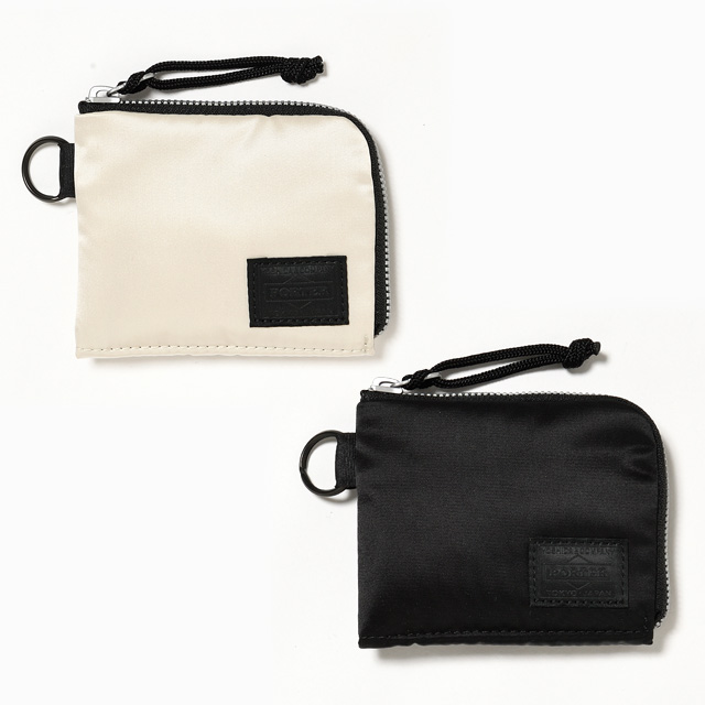 BAL】BAL/PORTER FLIGHT NYLON THIN WALLET M : GARDEN