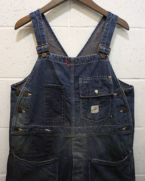 ANACHRONORM Reading】Nep Denim Engineer Overalls(Damaged ANACHRONORM Reading】Nep Denim Engineer Overalls(Damaged