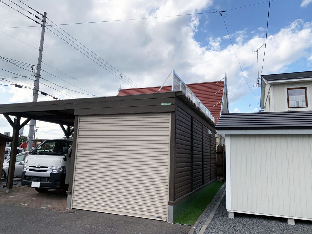 旭川 M様 屋根雪止め 雪止めフェンス 人工芝 Garden Factory 施工ブログ 旭川 M様 屋根雪止め 雪止めフェンス 人工芝 Garden Factory 施工ブログ