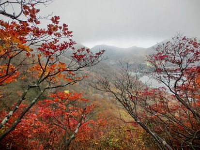 赤城山は冬景色