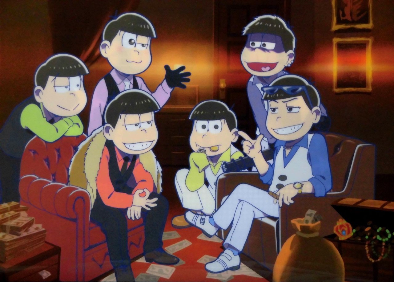 おそ松さんクリアファイル おそ松 全員 マイペースに Blog
