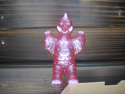 やまなや×ガーガメル 復刻ブルマァク ミニペギラ クリア成型 メディコムトイ やまなや×ガーガメル 復刻ブルマァク ミニガラモン クリア成型 ゾッキ