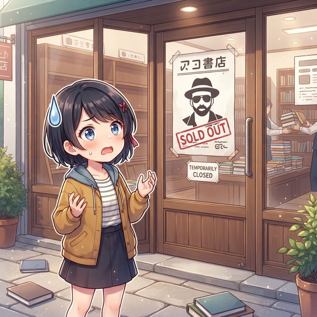 ある古本を買いに行ったら『本日店内全品ニコラス・ケイジ様お買い上げ』と臨時休業していた