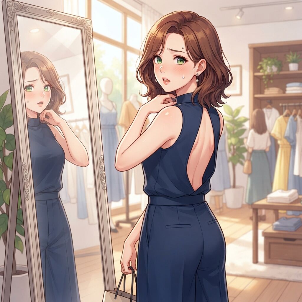 「中年が背中見せてどうすんの？」夫の毒舌にドキッ…夏の肌見せおしゃれに悩むファッション好き43歳