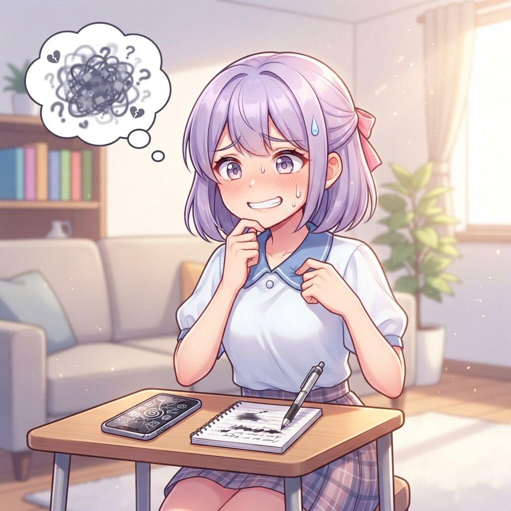 現在進行形でついてる嘘