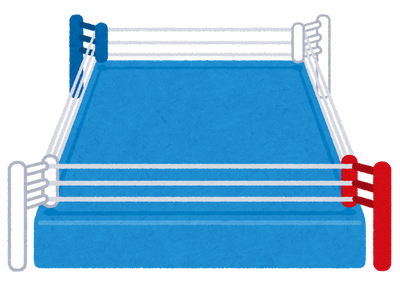 sports_kakutougi_boxing_ring