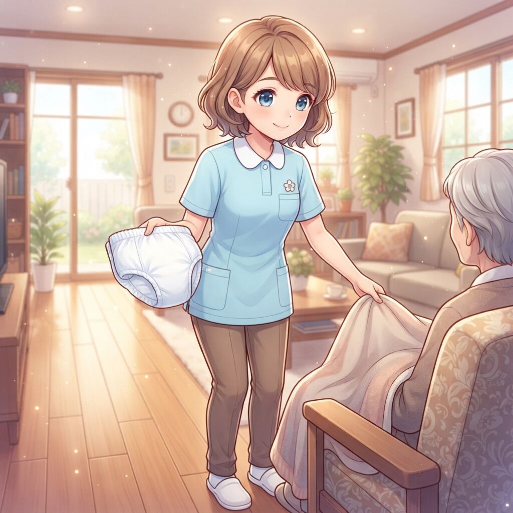 介護オムツのお世話
