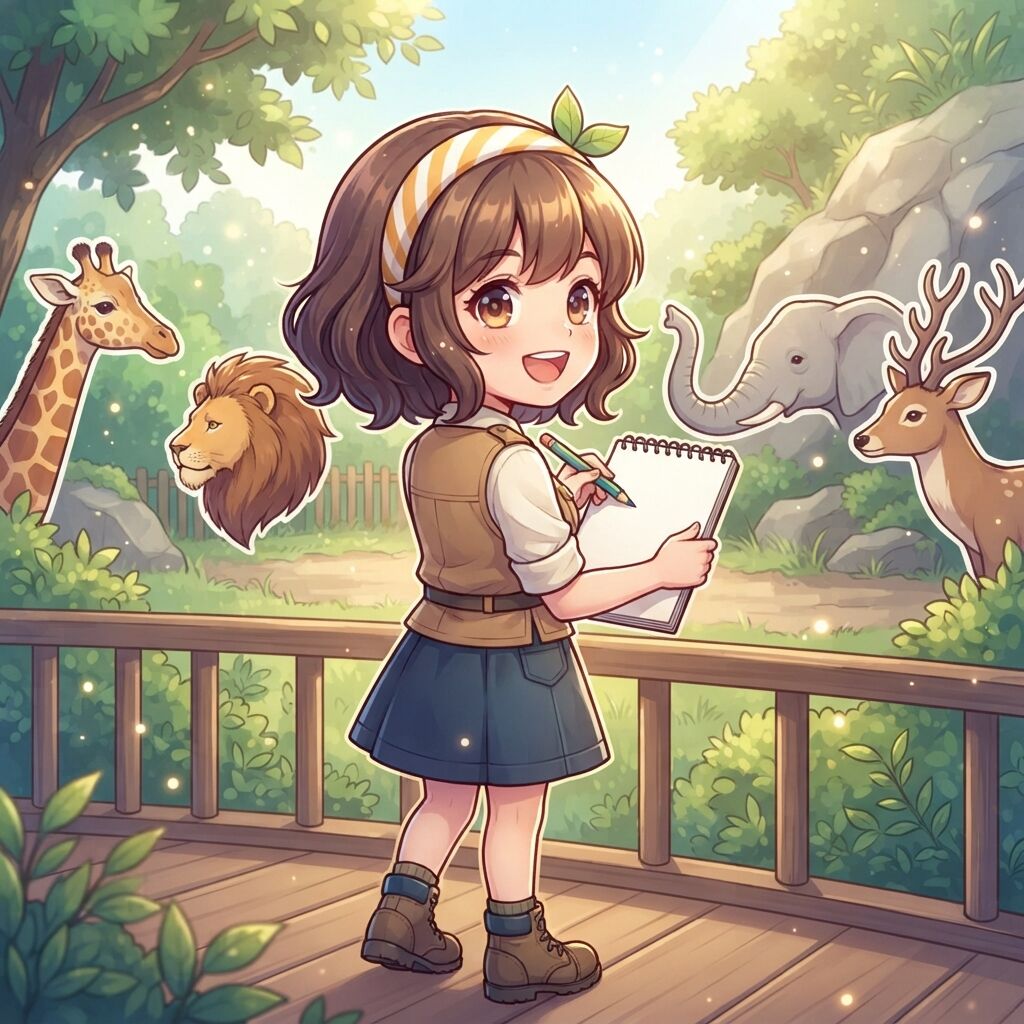 いろんな動物の横顔がみたい。