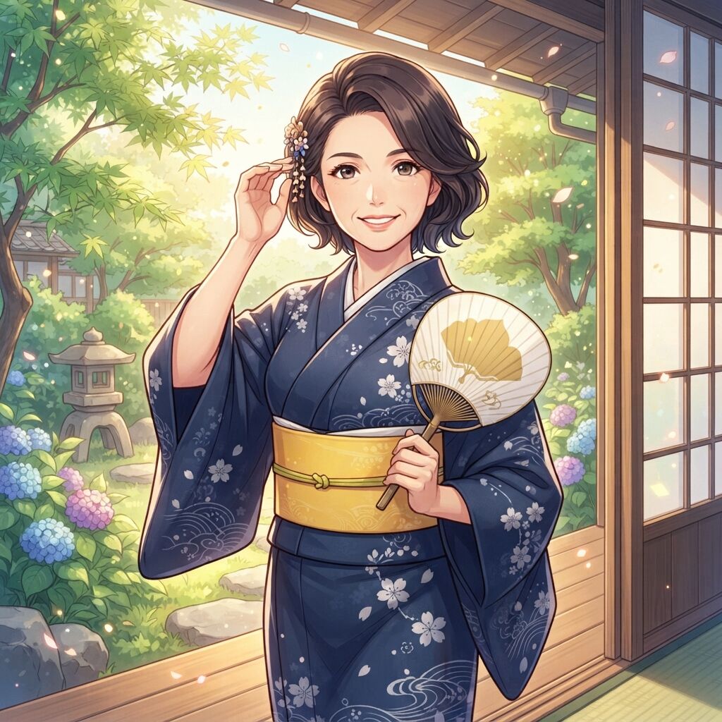 ５０代におすすめの浴衣