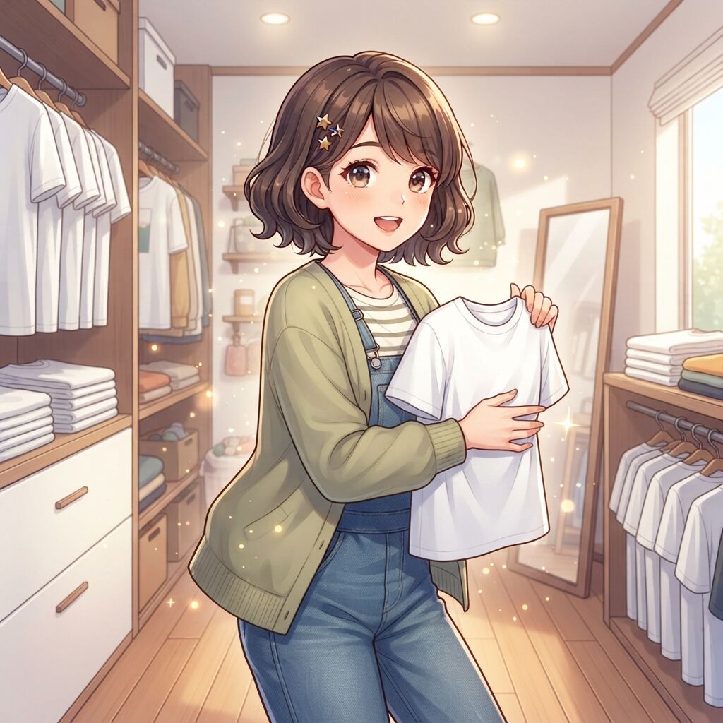 みなさん、白T何枚持っていますか？