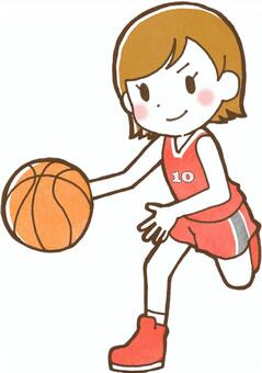 女子バスケ