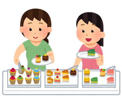 【キチ客】ケーキバイキングで隣の席のオッサンが、スリッパ・割り箸・ティッシュ等を持参して自分の快適空間を作り上げていた。その上、店員にも無理な注文を要求し始