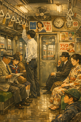 【スマホがない時代…】「昔の電車には人間味があった？」SNSで大反響！昭和生まれが語る“電車内の日常”に共感の嵐のサムネイル