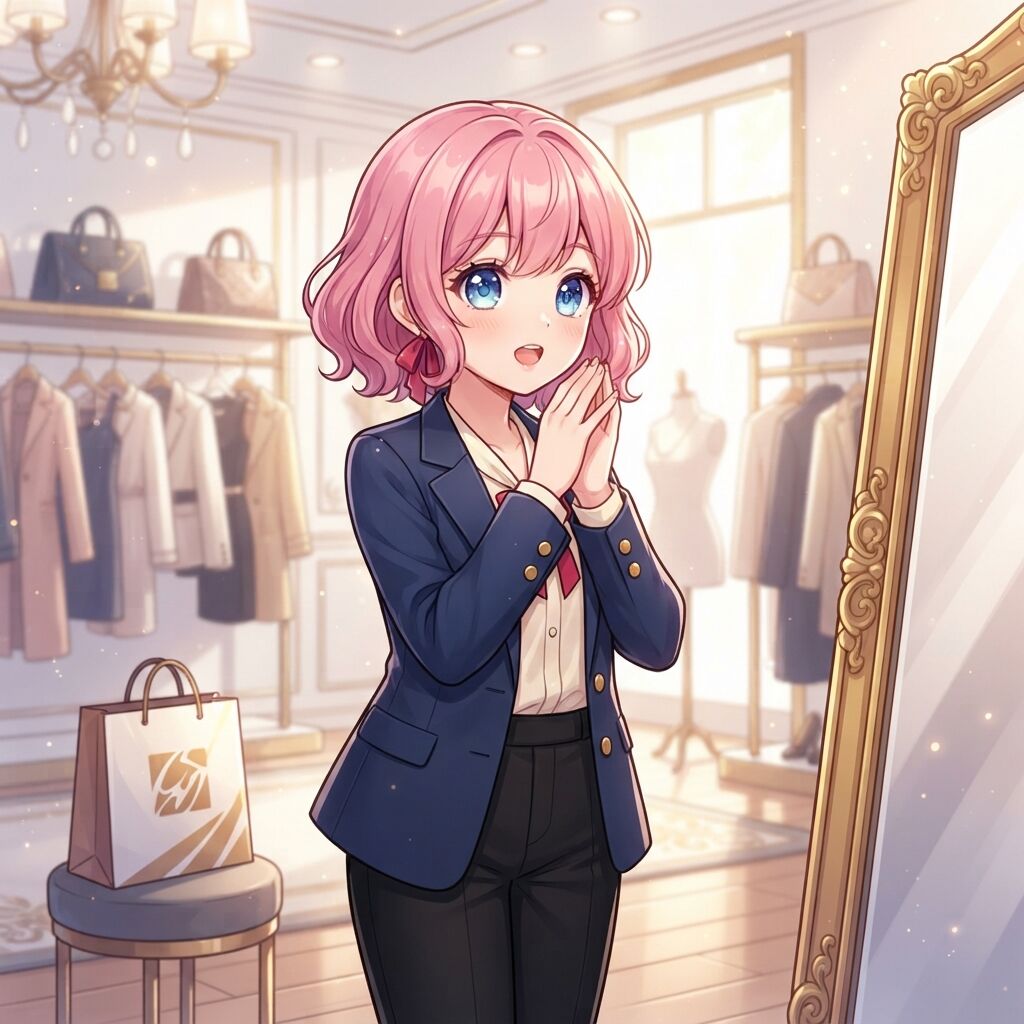 服をあまり買わない人