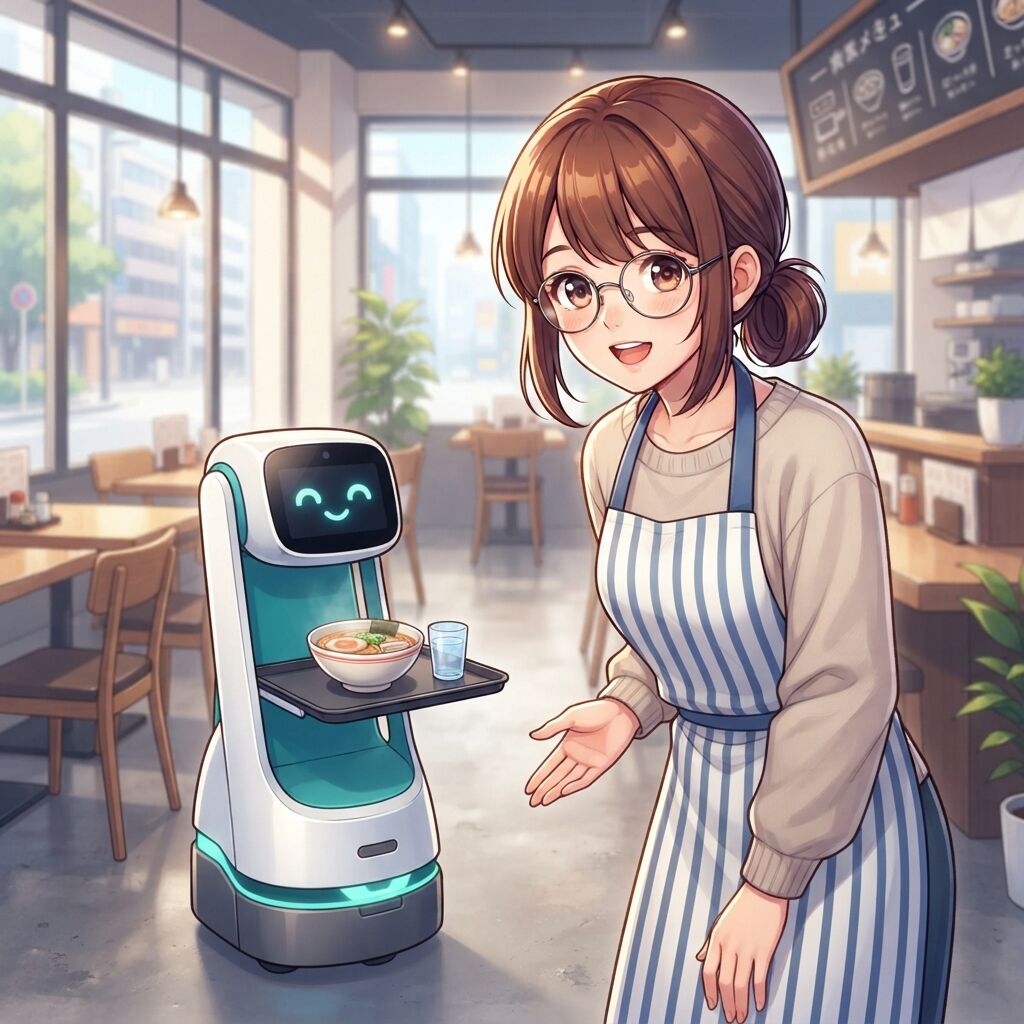 配膳ロボットどう思う？