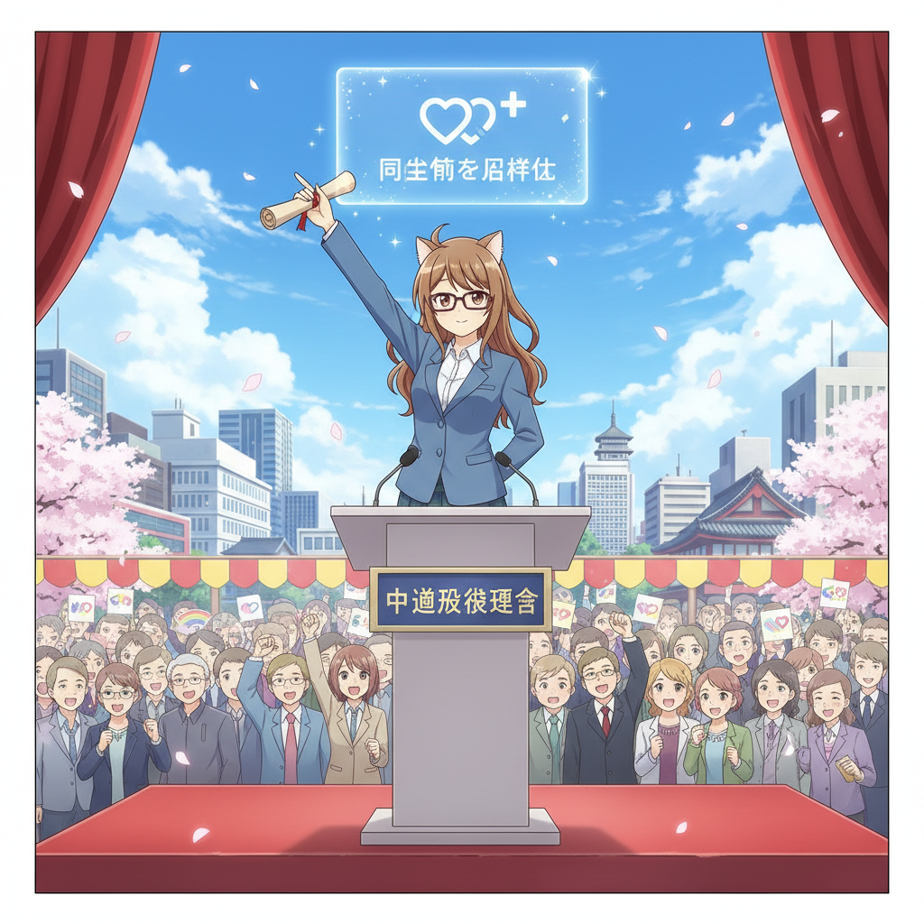 【悲報】中道改革連合(中革)、正体を表す 「同性婚を合法化します」 : ガールズVIPまとめ