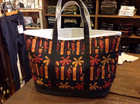 SUN SURF SHAG SEABREEZE TOTE BAG (L) ����