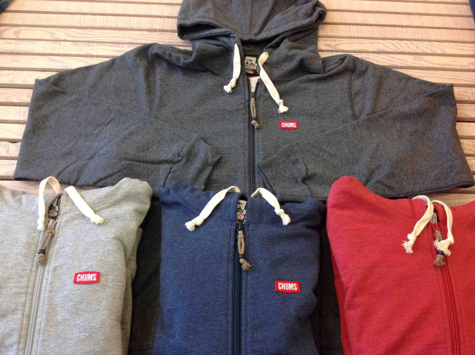 Chums レディース ジップパーカー入荷 Garo Sausalito