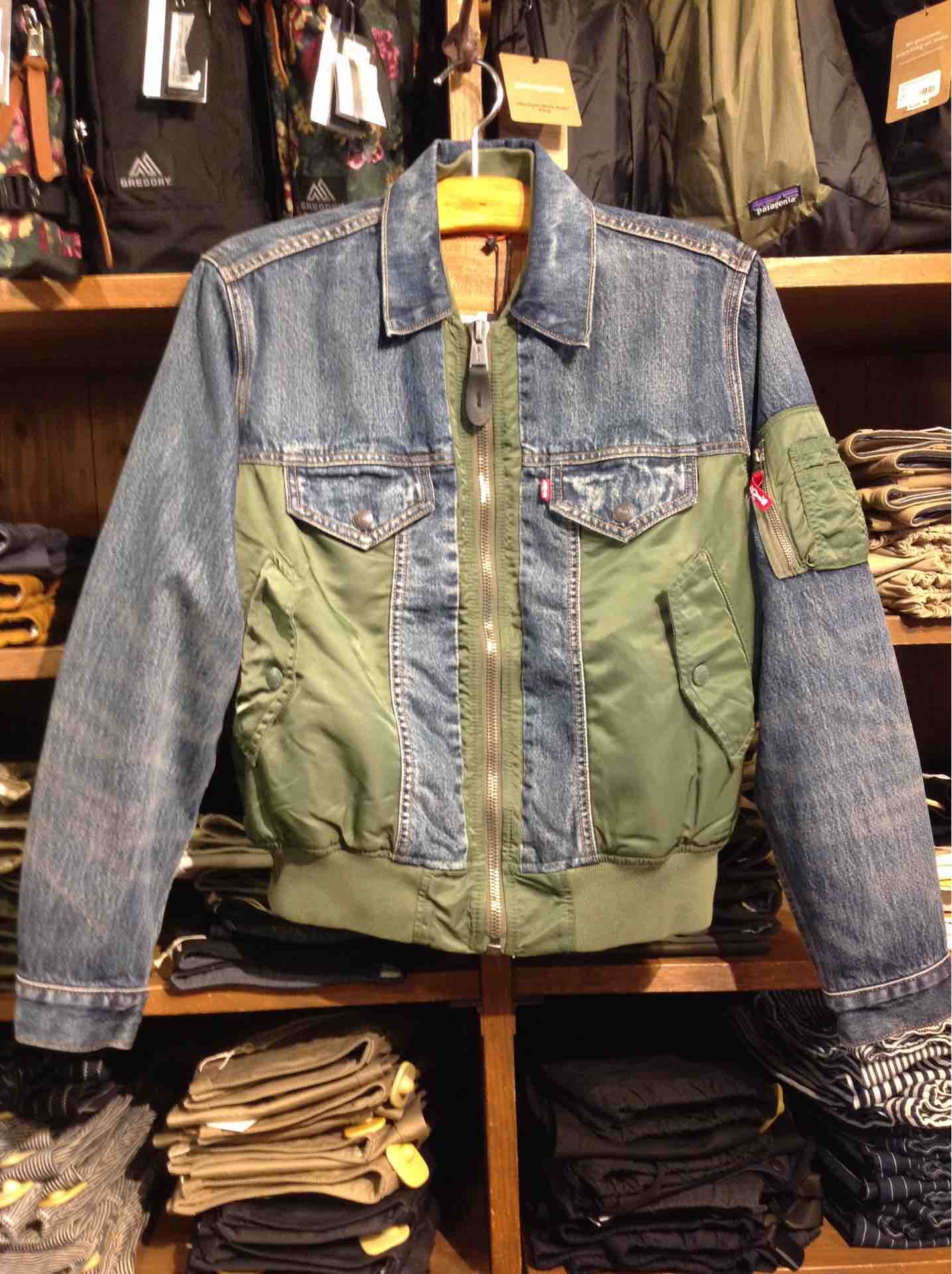 Levi's HYBRID CO PILOT TRUCKER約66cm