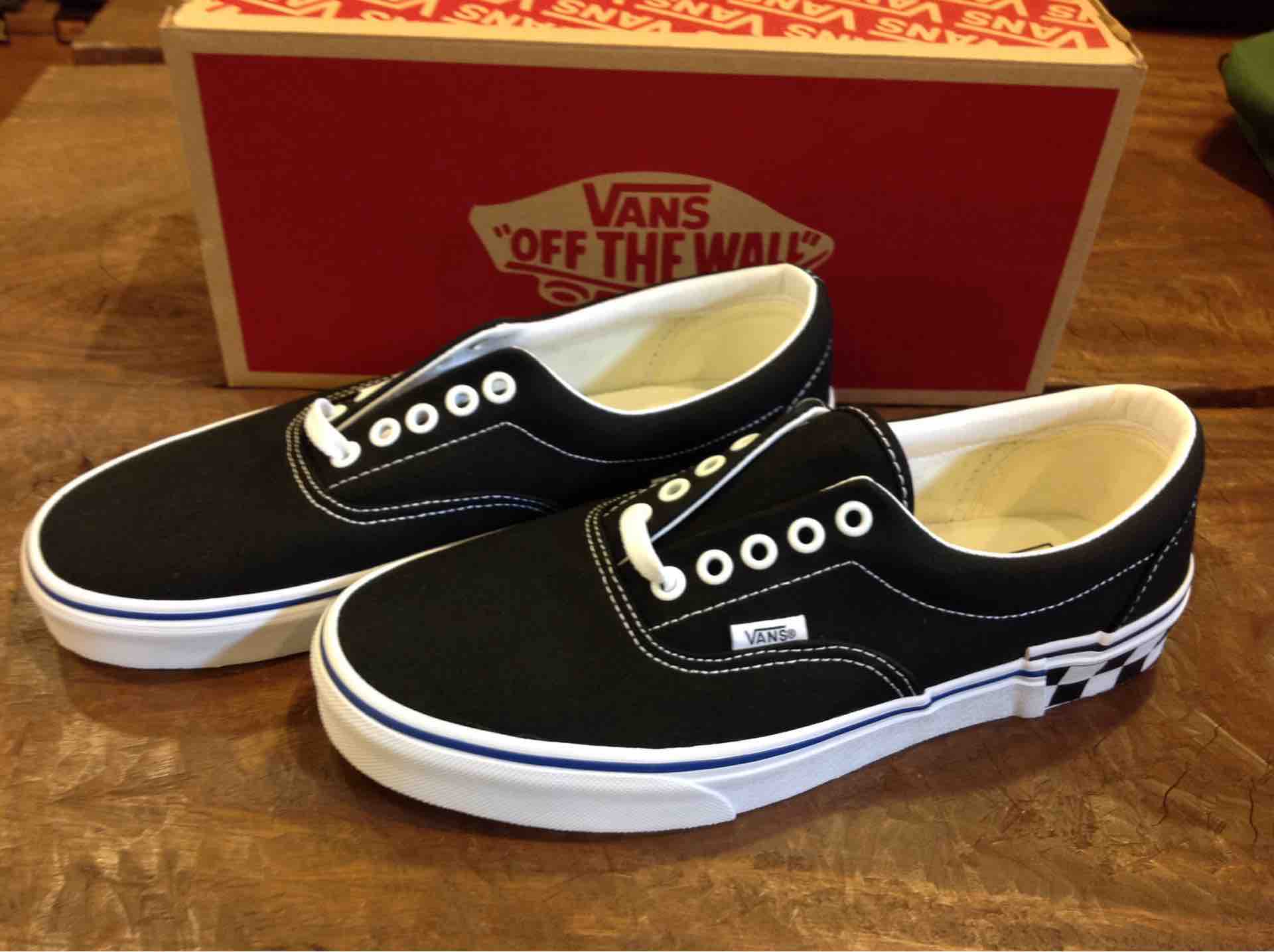 vans check block era