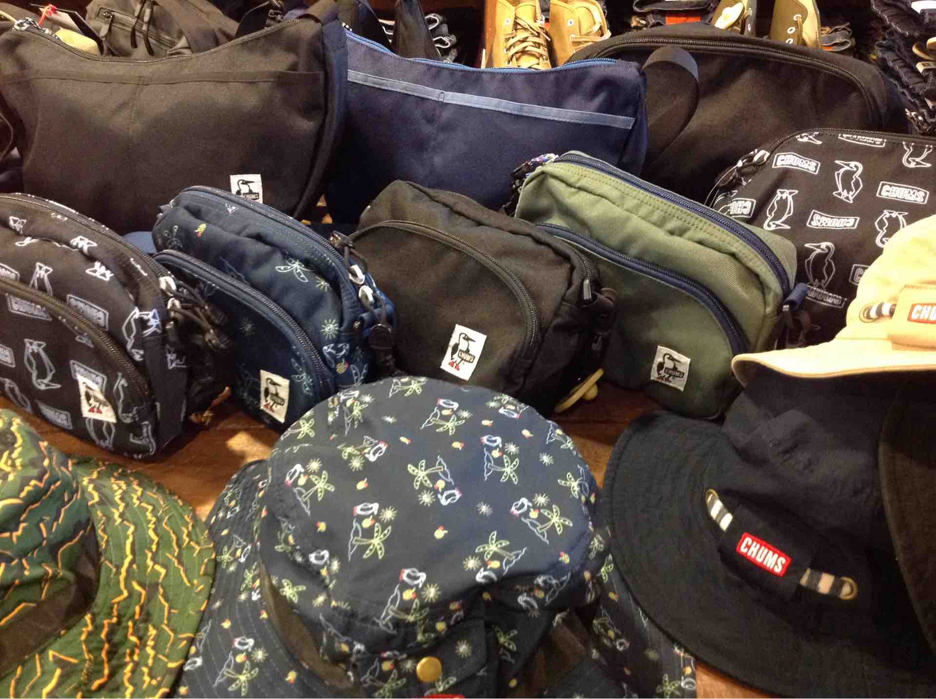 Chums ハット ウエストバック バナナショルダー ショルダーポーチ入荷 Garo Sausalito Chums ハット ウエストバック バナナショルダー ショルダーポーチ入荷 Garo Sausalito