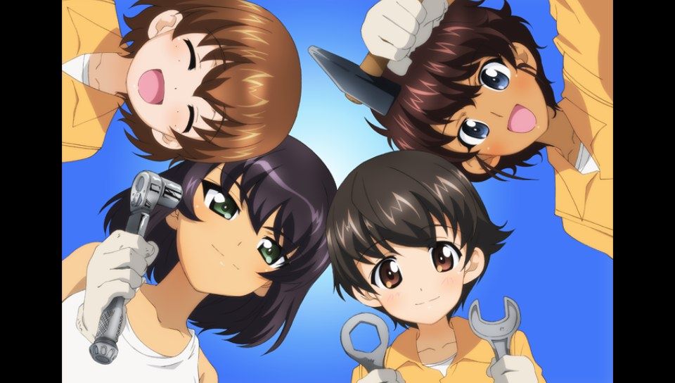 ガルパン ツチヤが両手と首顔を女の子座りで拘束 ガールズ パンツァー 戦車道大作戦 攻略まとめ