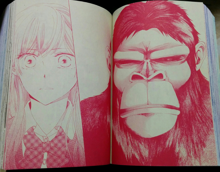 彼氏がゴリラ 最近の少女マンガの1シーンがヤバすぎると話題に 浜田雅功 生きねば ガールズ速報 がるそく