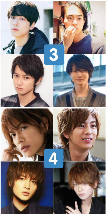 この中で誰がタイプの男性 ８種の男性タイプわけ画像が大反響 6 7は子宮にくる 間違いなく3 ガールズ速報 がるそく