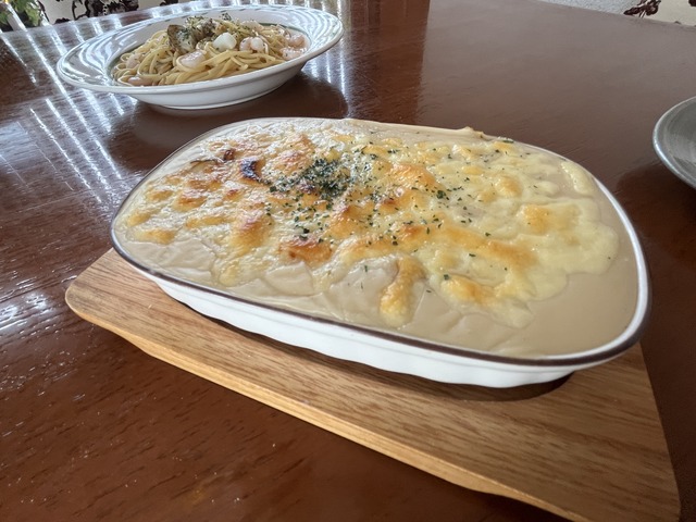 シーフードグラタン1