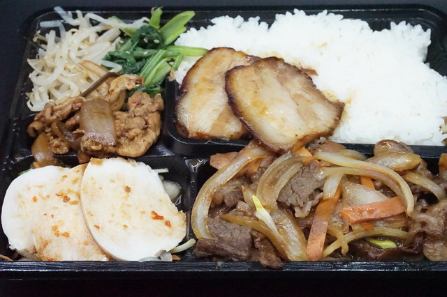 肉盛り弁当2