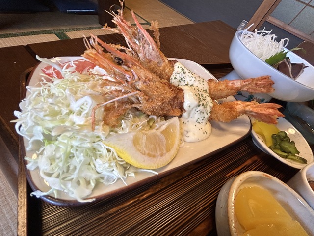 エビフライ定食1-2-4