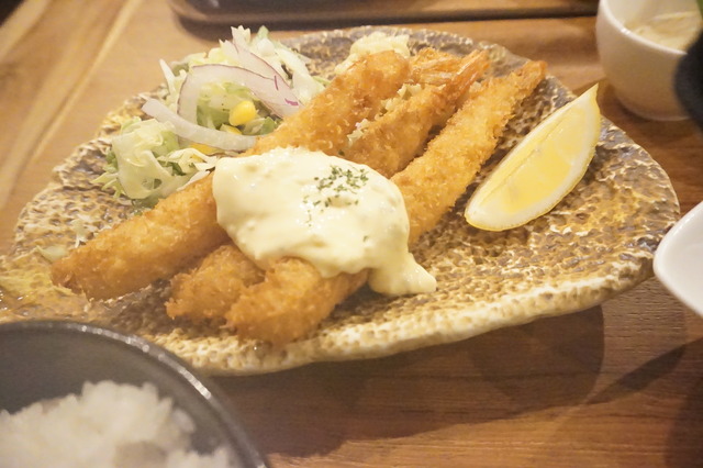 エビフライ御膳エビフライ