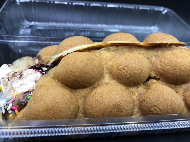 バブルワッフルケーキチョコバナナ1-1-2