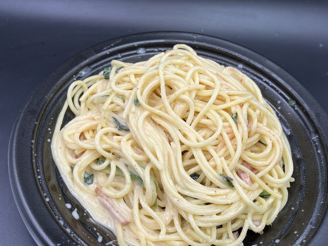 ほうれん草明太クリーム1-2-2