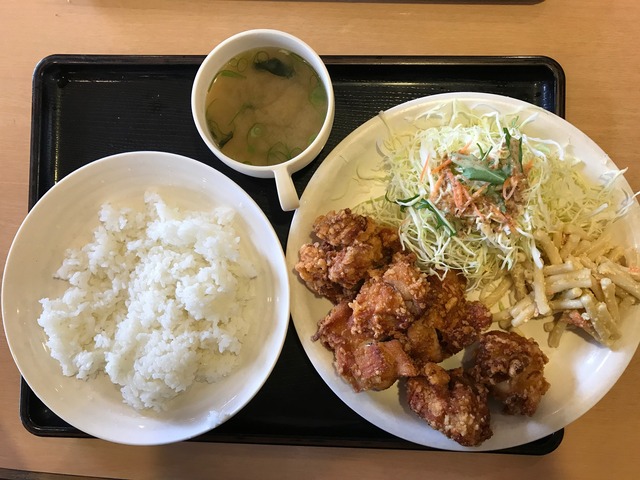 から揚げ定食8