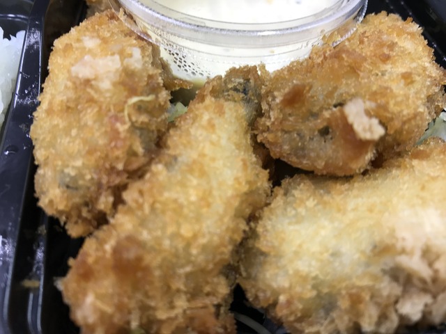 日替わりカキフライ2-3-3