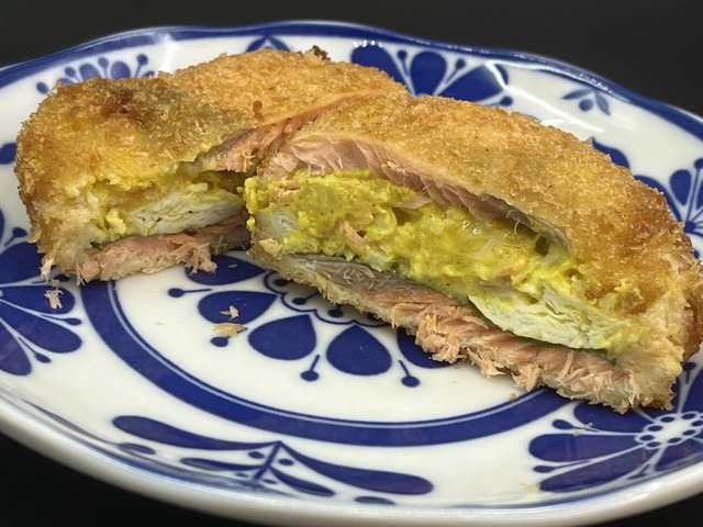 ❷鮭のタルタルフライ1-2