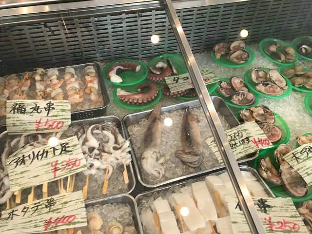 海鮮店頭1