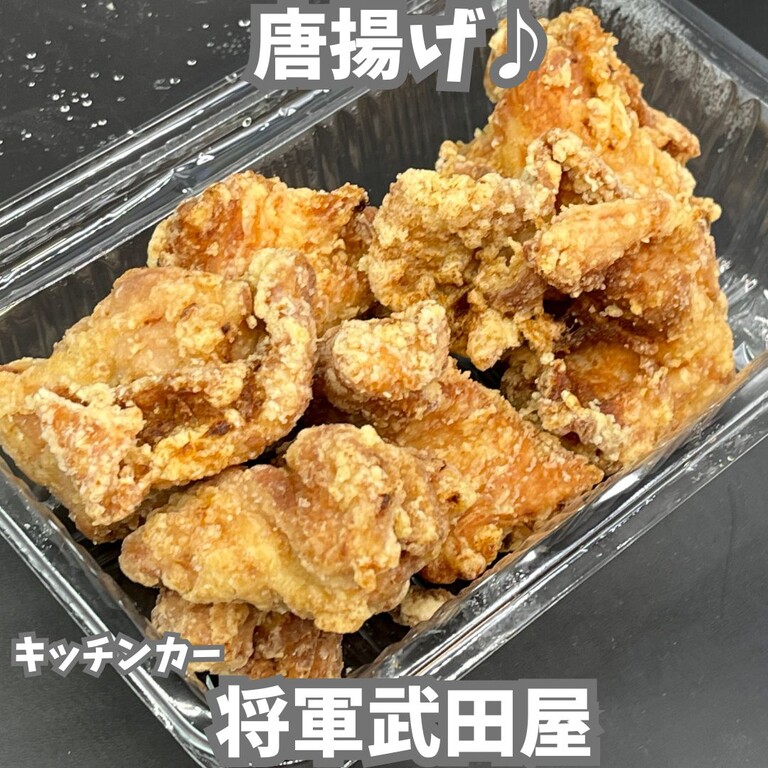 香川キッチンカー】キッチンカーでから揚げ♪ 将軍武田屋 : 徳島