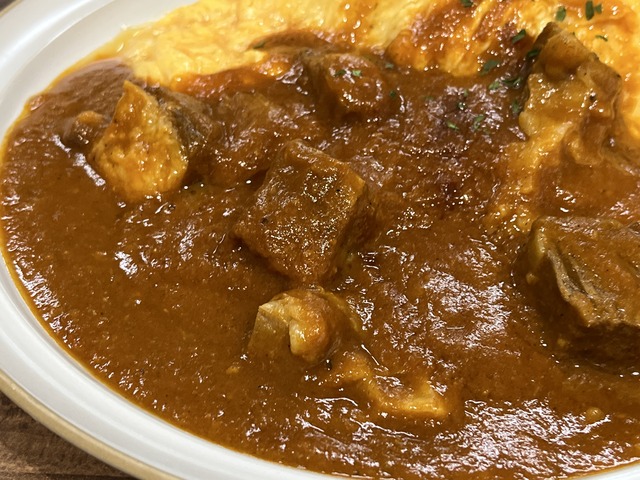 ビーフカレーオムライス1-4-3