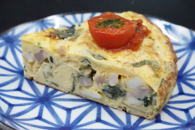 ほうれん草のキッシュ1