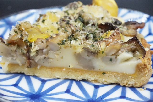 キノコとチーズのタルト1-1