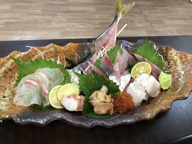 刺身盛り合わせ上1-2