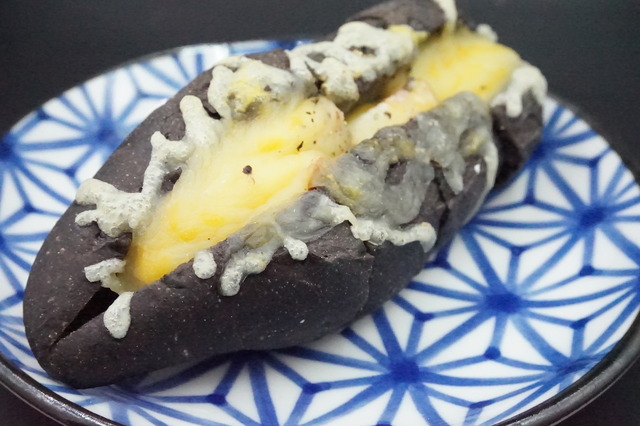 ホエー豚のガーリックフランス2-1