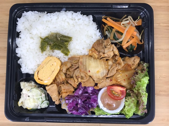 豚キムチ弁当2