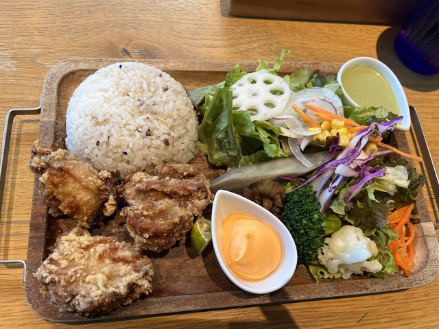 唐揚げプレート