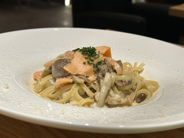 サーモンときのこ1-2-1