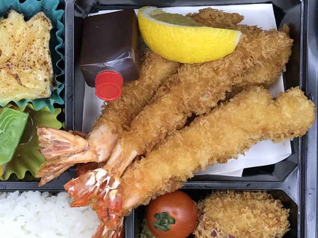 エビフライ弁当2-2-1